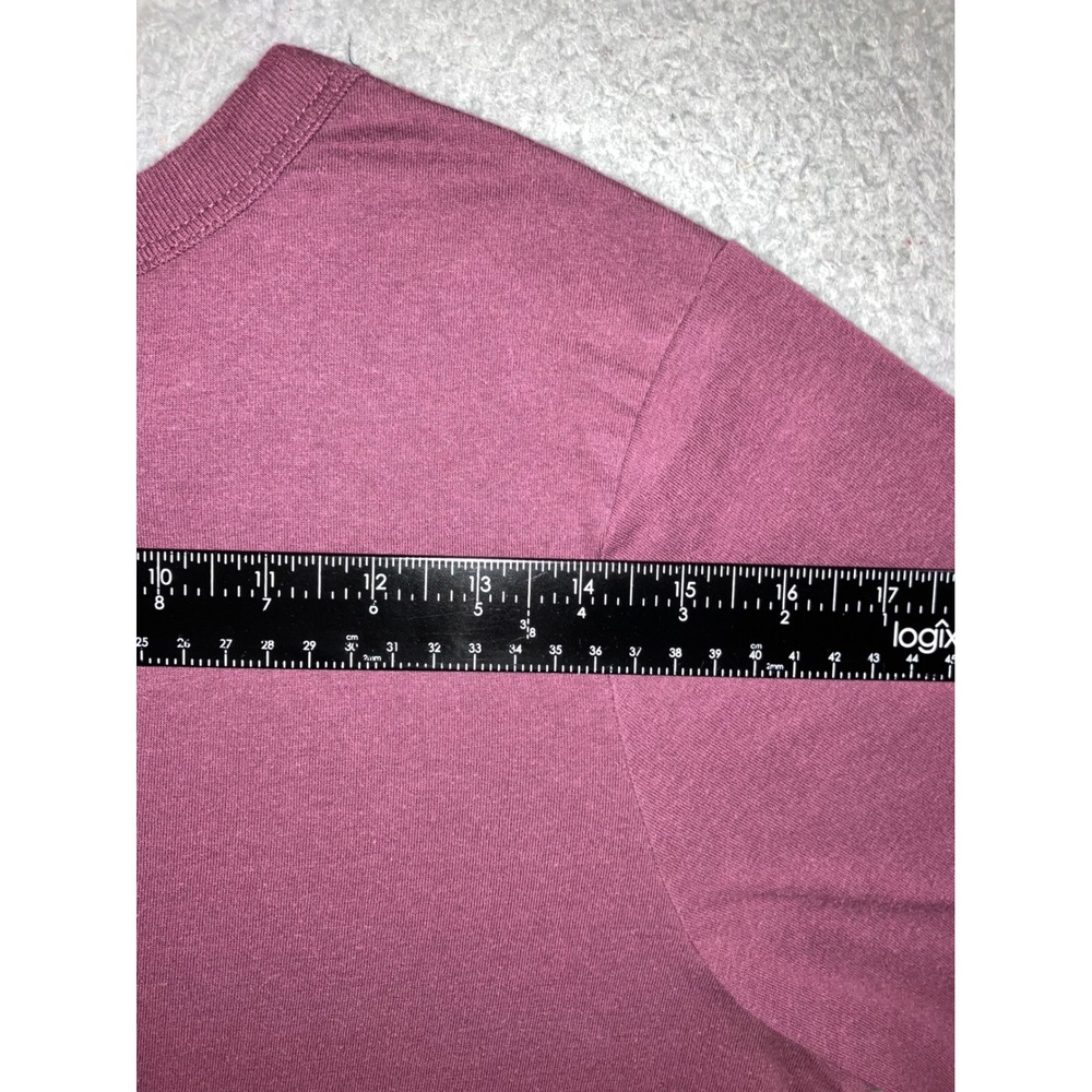 Pink Floyd T Shirt Women M Burgundy Dark Side of the Moon Graphic Tee Retro Alt - Picture 9 of 10